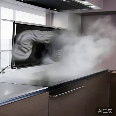 集成灶通用烟道，灵活排烟方便。