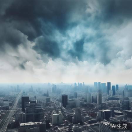 灰色天空调蓝奇观