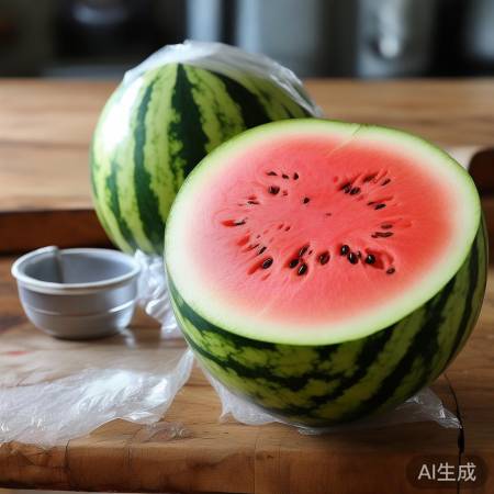 西瓜清洗保鲜妙招，延长保鲜期。