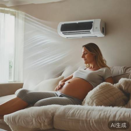 孕妇勿直面空调吹