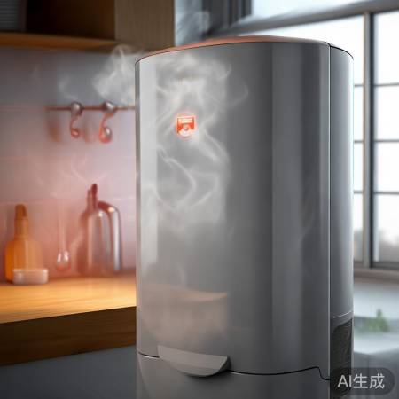热水器加热中，耐心等待。