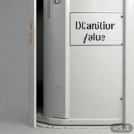 热水器门内排污口标志