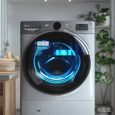 AI智能洗衣机，洗护新体验。