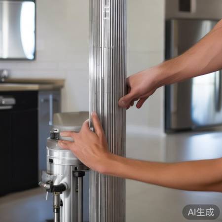 安全更换镁棒：关闭电源，勿损镁