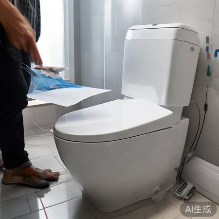 按说明书安装智能马桶