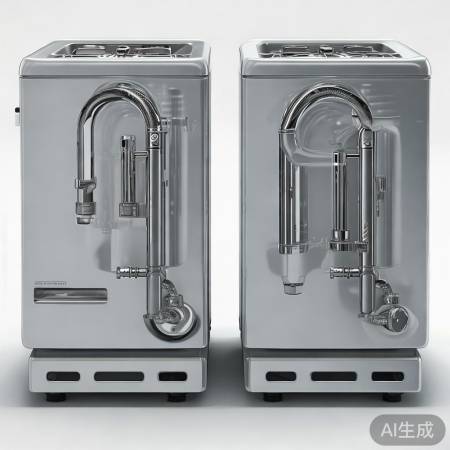 热水器结构相似,标识明显