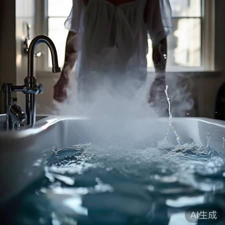 洗澡先冷后热节水防垢