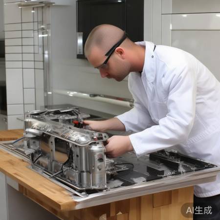 拆装油烟机，安全第一，先断电再