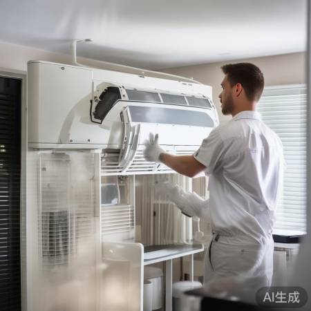 空调清洁保健康,呼吸畅通无忧愁