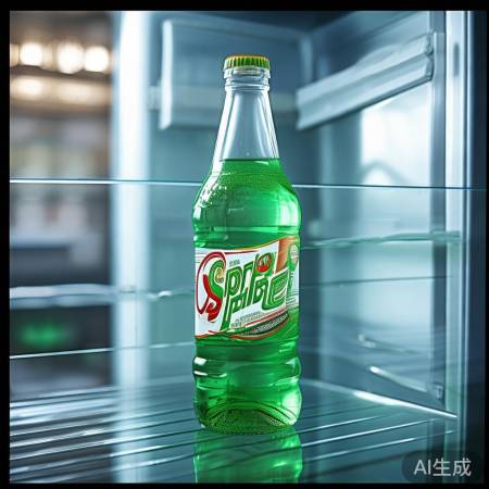 雪碧冰箱存不致变质,胀气或变味