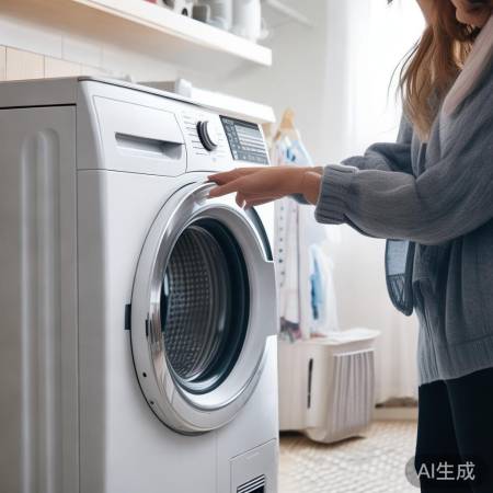 按说明书操作洗衣机