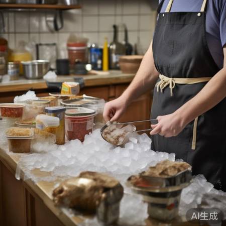 清理冰块,淘汰变质食物