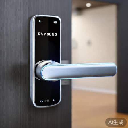 三星R80智能锁,时尚安全新体