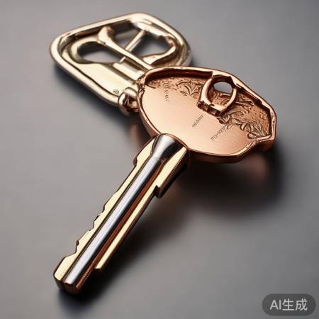防盗门钥匙:不锈钢/铜制