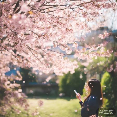 珍惜生活，如樱花般美好