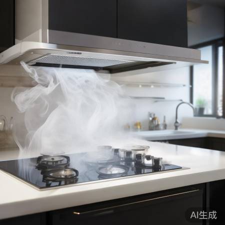 集成灶排烟强,厨房清新如新