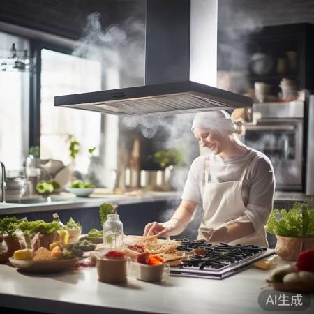 告别油烟,清新厨房