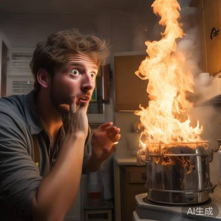 热水器冒火,安全知识救命