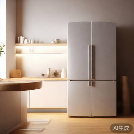 “美的508冰箱，静音如图书馆
