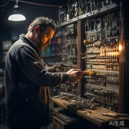 开锁大师，魔术般技艺
