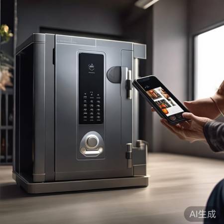 智能家居保险柜,时尚便捷。