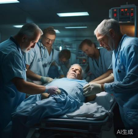 医生冷静救老人