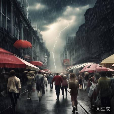 暴雨红色预警，安全第一