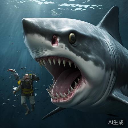 深海潜水惊险,鲨鱼咬人,张律师