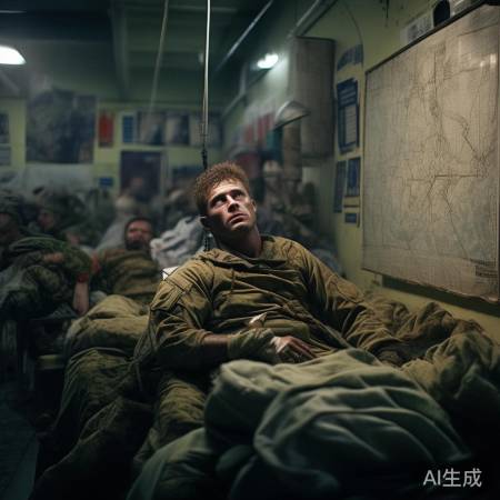 伤兵满营,精神可嘉