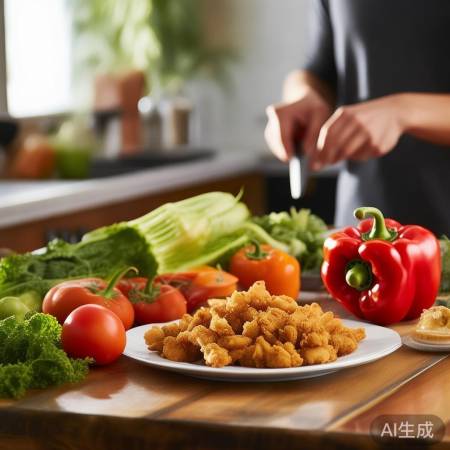 多吃蔬少油,血脂血糖好