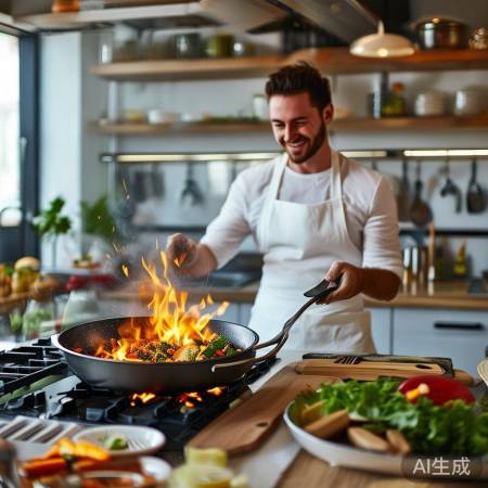 “掌握技巧，成为烹饪大师”