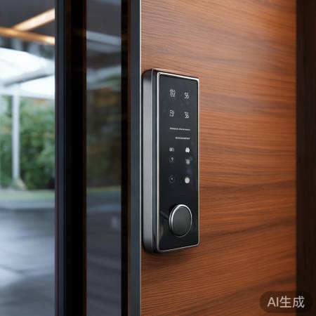 智能锁梅花H28，高大上锁具