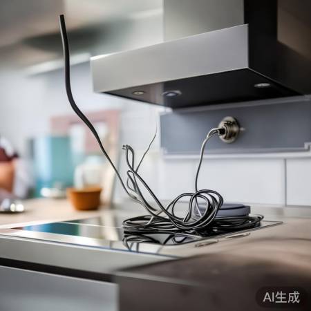 电源线故障,抽油烟机不工作
