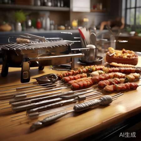烧烤工具，简单实用