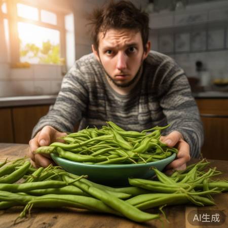 豆角未熟致中毒