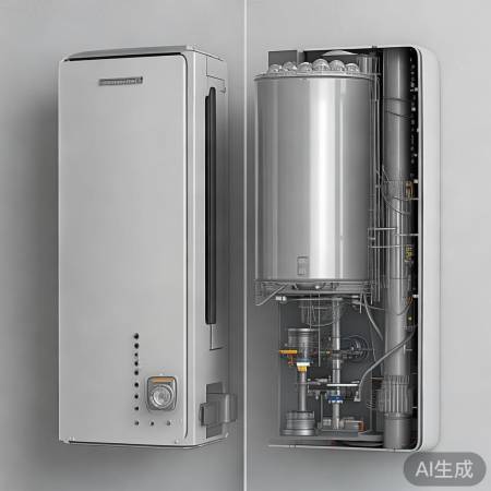 壁挂炉:家用一体;冷凝炉:高效