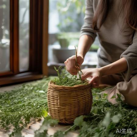 “插艾草要选位，耐心通风防霉变