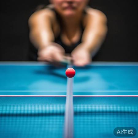 发球如闪电,速度惊人