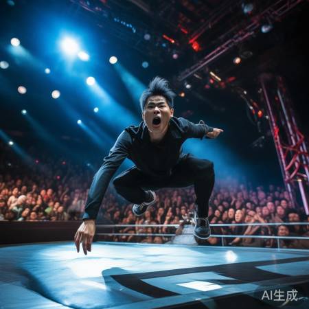 王力宏舞台意外受伤