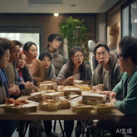 小区热议盒饭数量