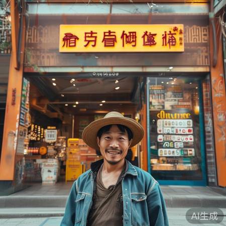 “农村歌手变身奶茶店代言人”