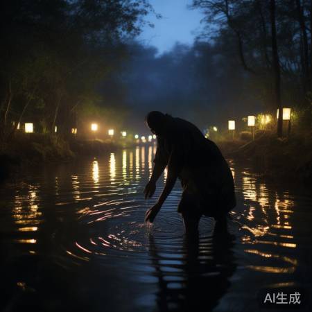 长沙兄弟夜钓遇险