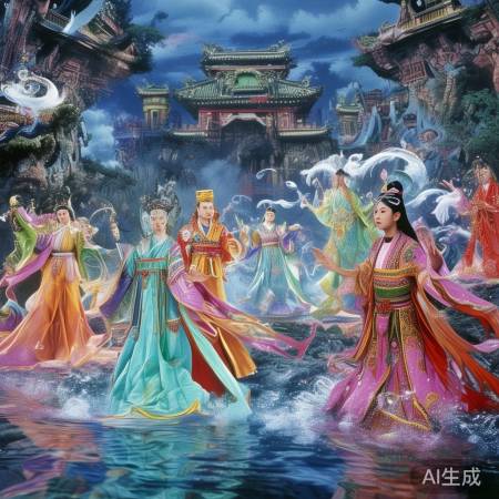 八仙传奇,现代演绎视觉盛宴