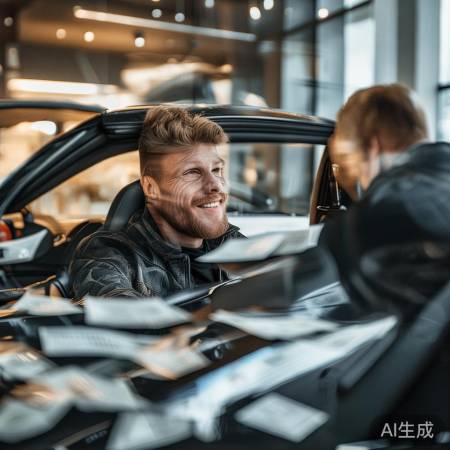 大哥豪车高价卖,心里乐开花