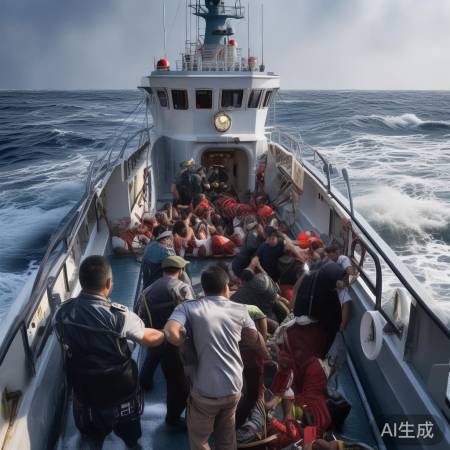 海警英勇救援,无私奉献