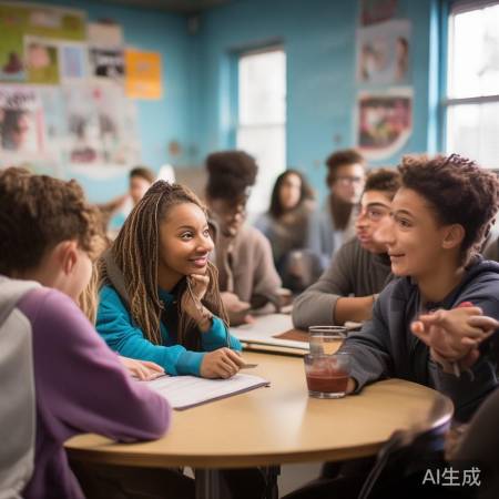 辅导员与学生谈理想困惑
